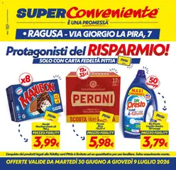 Anteprima del volantino SuperConveniente volantino Ragusa valido a partire dal 30/06/2026