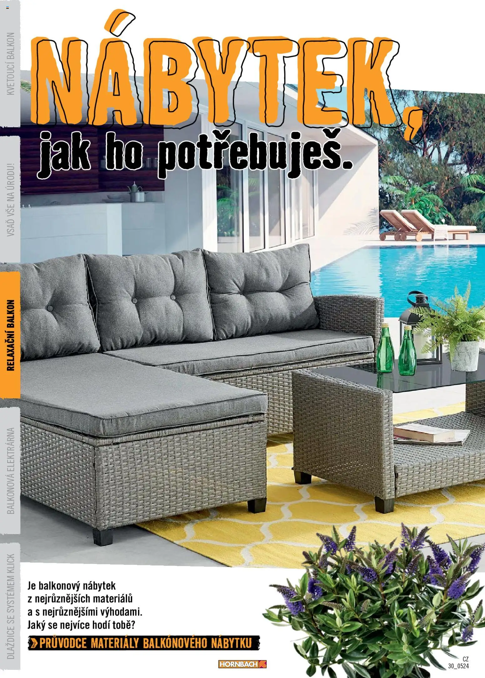 HORNBACH leták - Balkón od 01.01.2026 | Strana: 28 | Produkty: Nábytek