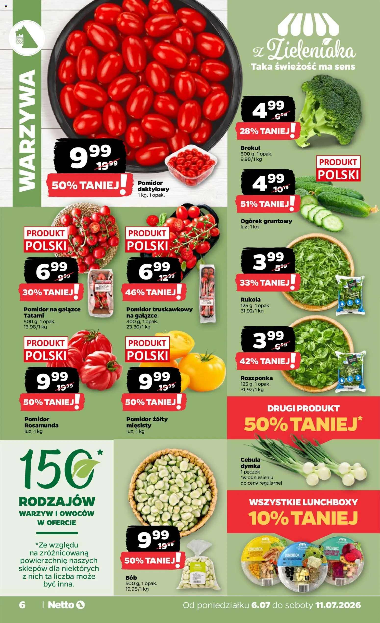 Netto gazetka od poniedziałku spożywcza od 06.07.2026 | Strona: 6