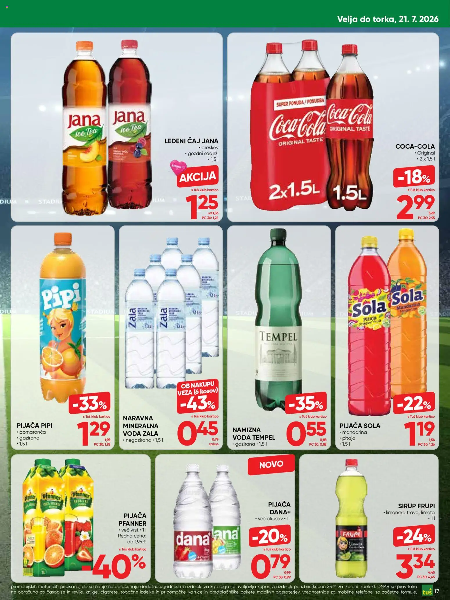 Novi Tuš katalog ponudbe – veljaven od 08.07.2026 | Stran: 17