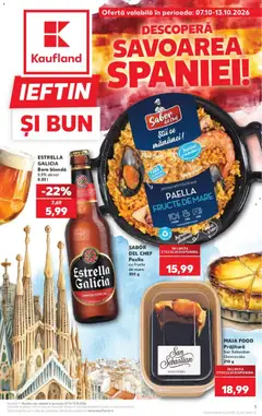 Ofertele Kaufland valabile de la 07.10.2026