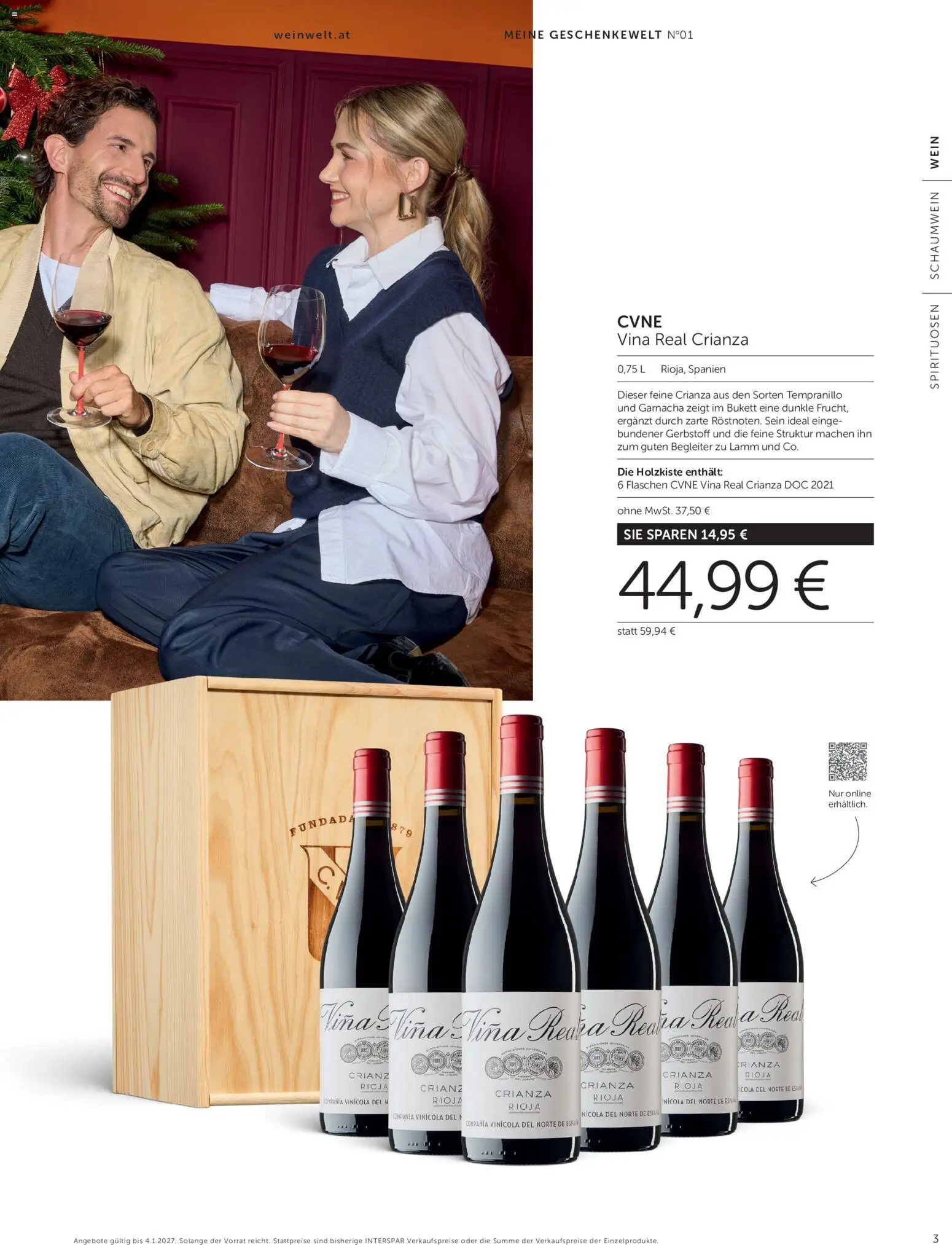 Interspar GESCHENKE WELT gültig ab 13.10.2026 | Seite: 3 | Produkte: Wein