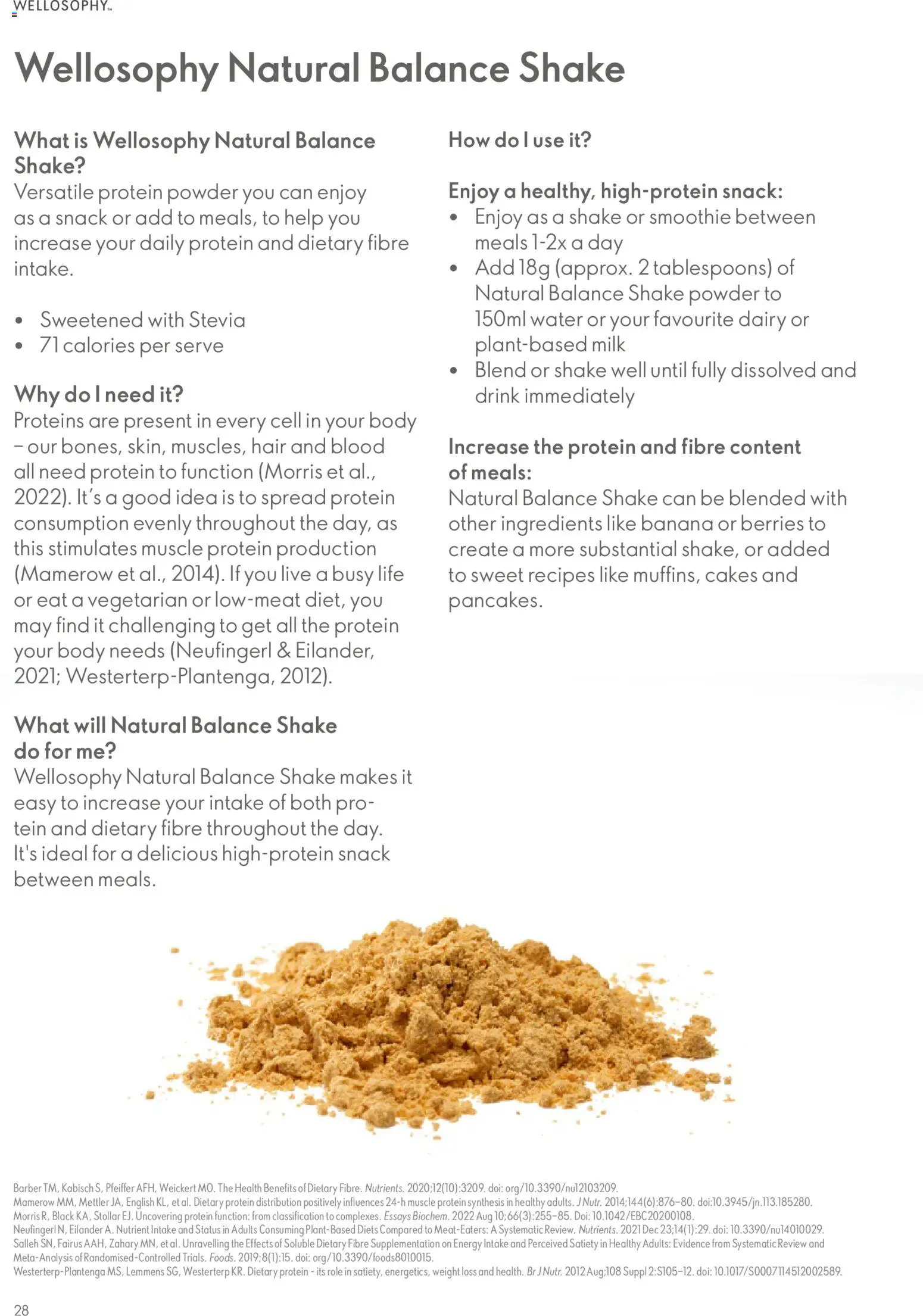 Oriflame catalogue page 28