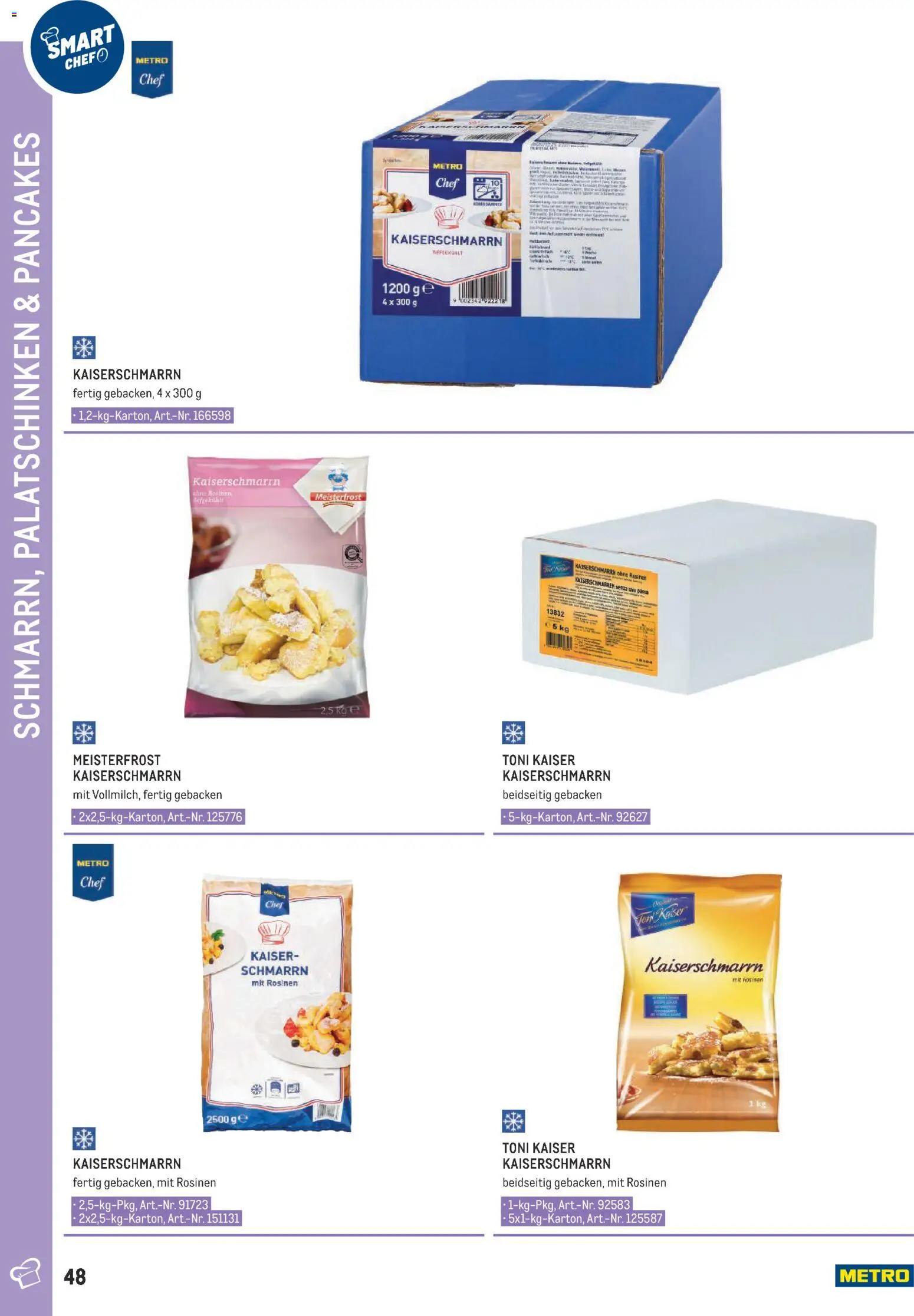 Metro angebote Smart Chef - Dessert gültig ab 01.01.2026 | Seite: 48