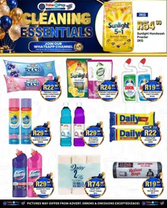 Take n Pay specials catalogue – valid from 07/09/2026 | Page: 25 | Products: Handwash, Bleach, Kiwi, Soap