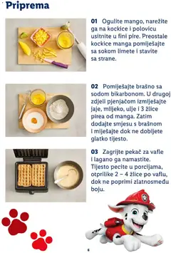 Lidl - Knjižica recepata Psići u ophodnji - Pregled kataloga iz trgovine Lidl, vrijedi od 20.07.2026 | Stranica: 6 | Proizvodi: Pekac, Tijesto, Ulje, Brašno