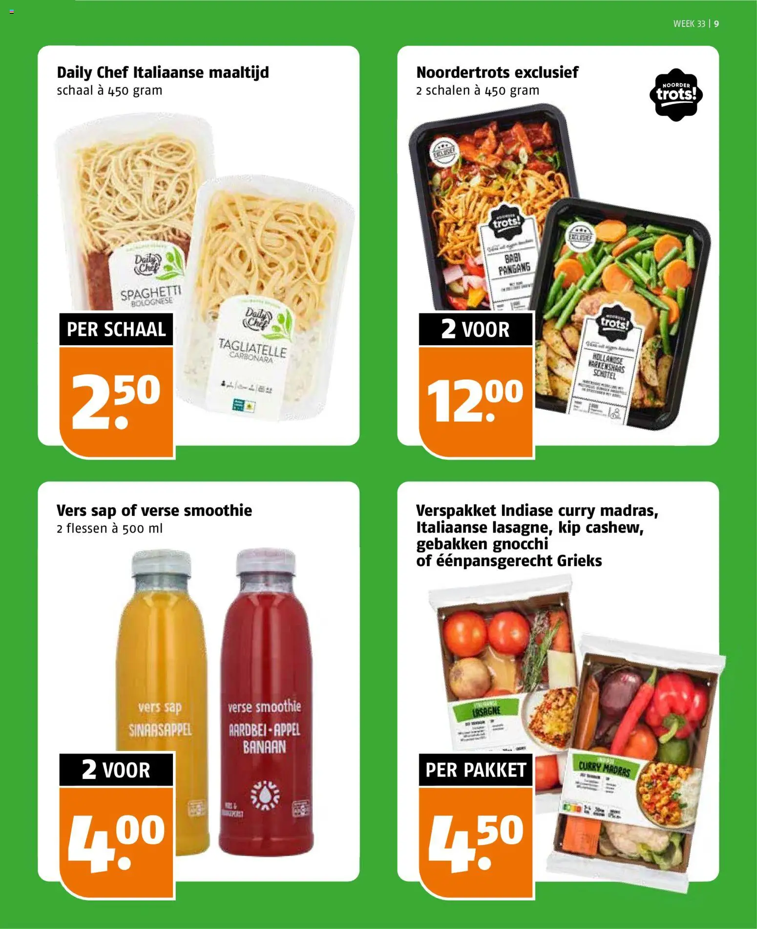 {H1} | Pagina: 9 | Producten: Gnocchi, Sap, Schaal, Appel