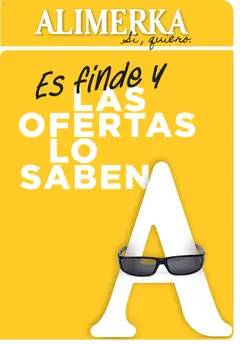 Vista previa Alimerka Fin de semana válido desde el 20/08/2026