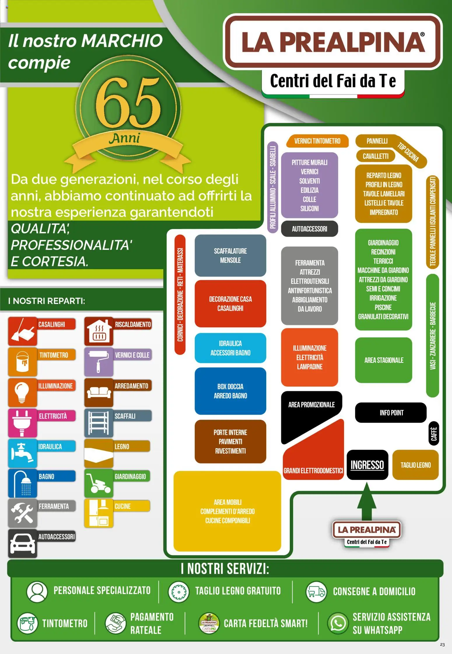 Volantino La Prealpina del 16/07/2026 | Pagina: 23 | Prodotti: Caffè, Box doccia, Top, Alluminio