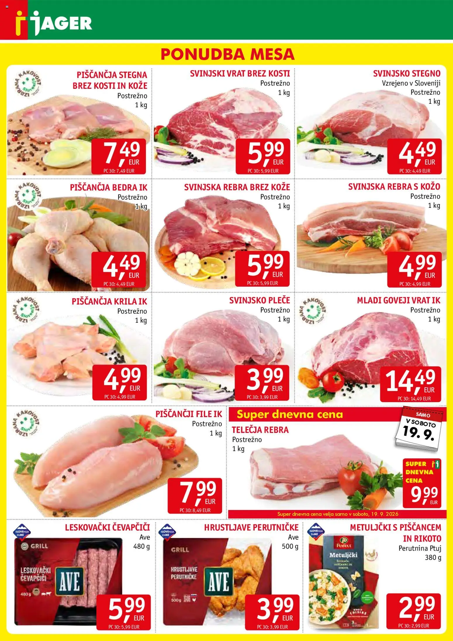 Novi Jager katalog ponudbe – veljaven od 16.09.2026 | Stran: 3