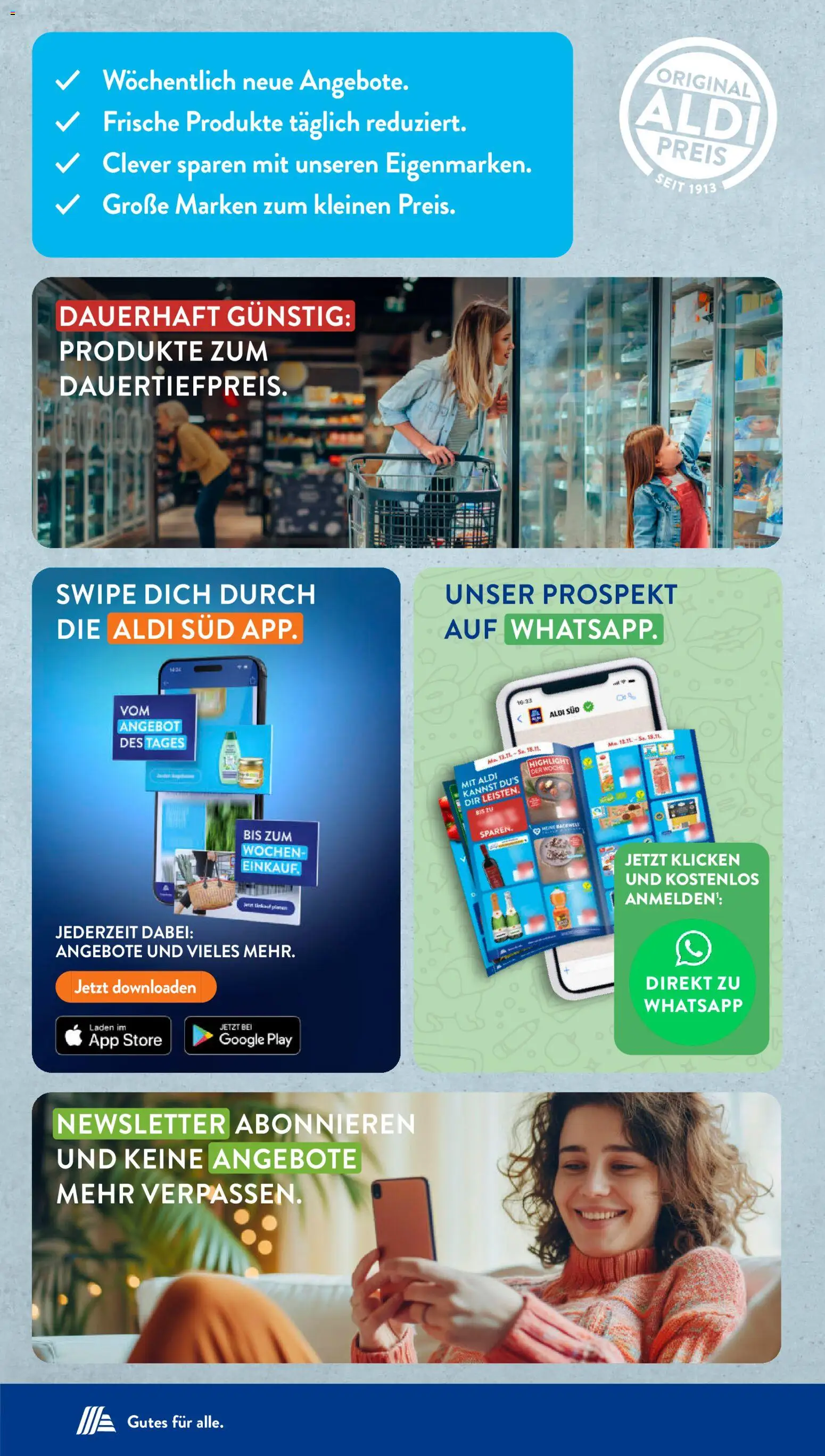 Aldi Süd Prospekt 	 – gültig ab 23.02.2026 | Seite: 3 | Produkte: Waschestander, Home creation