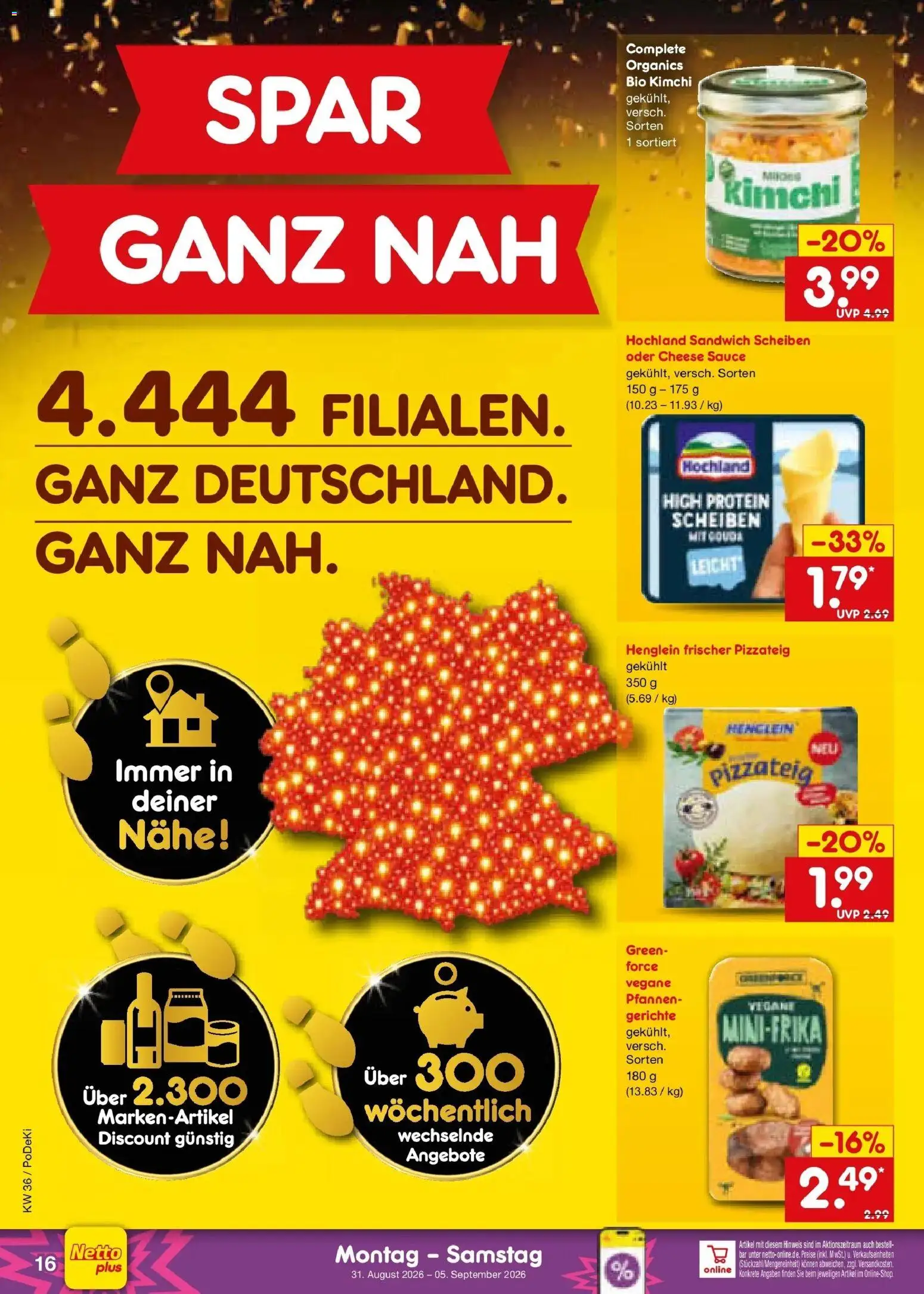 Netto Marken-Discount Prospekt Thierhaupten (ab 31.08.2026) » Angebote | Seite: 22 | Produkte: Gerichte