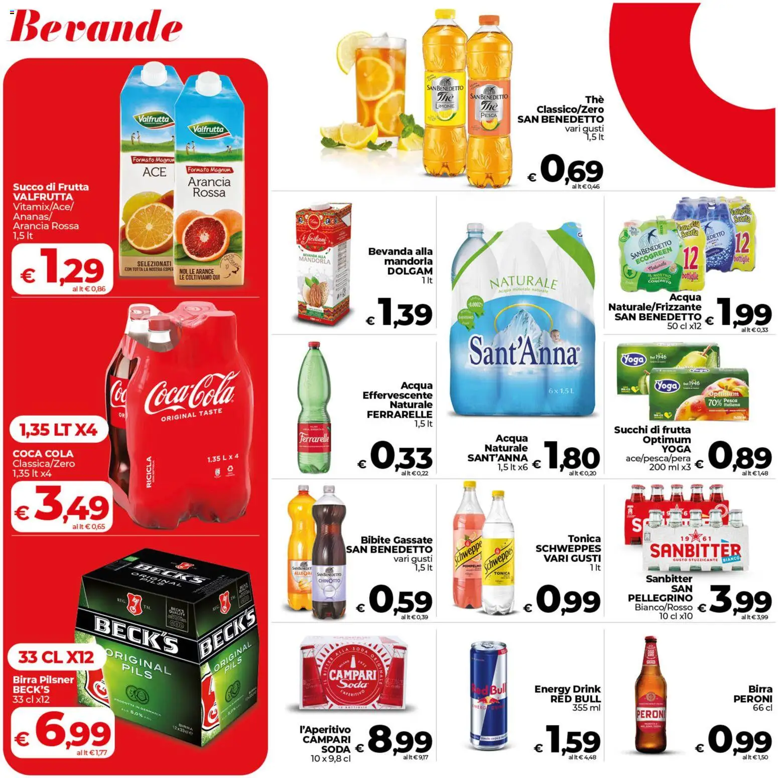 Volantino COOP del 04.06.2026 | Pagina: 24 | Prodotti: Birra, Bibite, Arancia, Red Bull