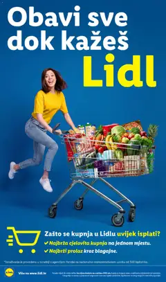 Svježe mlijeko, Svježe mlijeko 1L - Pregled kataloga iz trgovine Lidl, vrijedi od 24.08.2026 | Stranica: 28