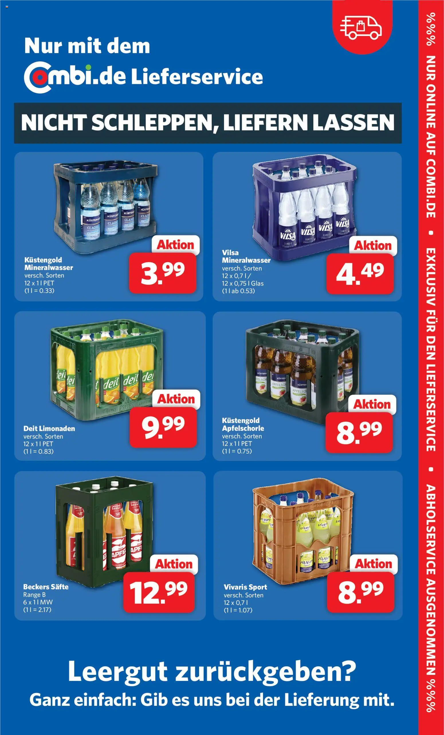 Combi Lieblingsdrinks – gültig ab 04.05.2026 | Seite: 5 | Produkte: Mineralwasser