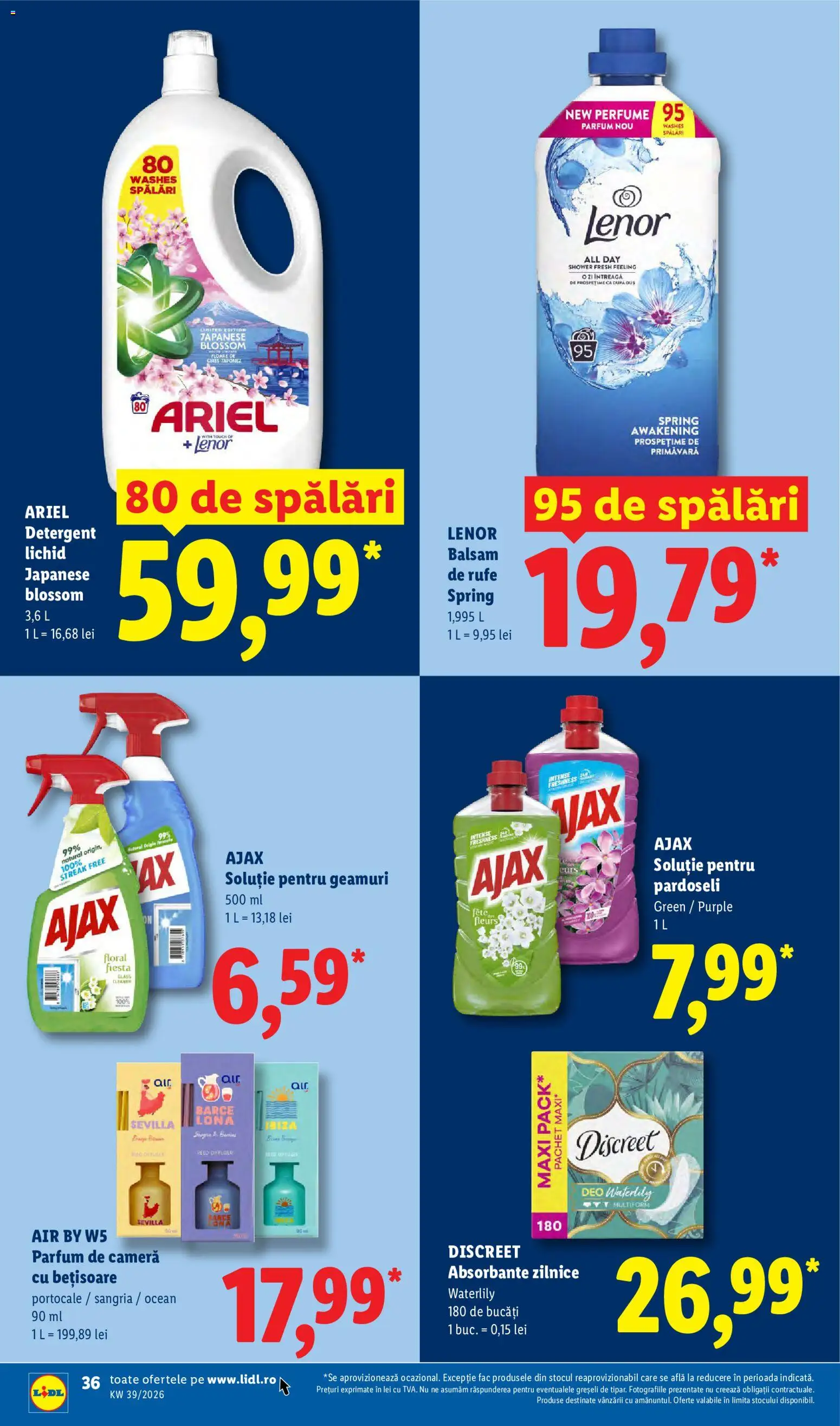 Noul catalog Lidl – valabil de la 21.09.2026 | Pagină: 36
