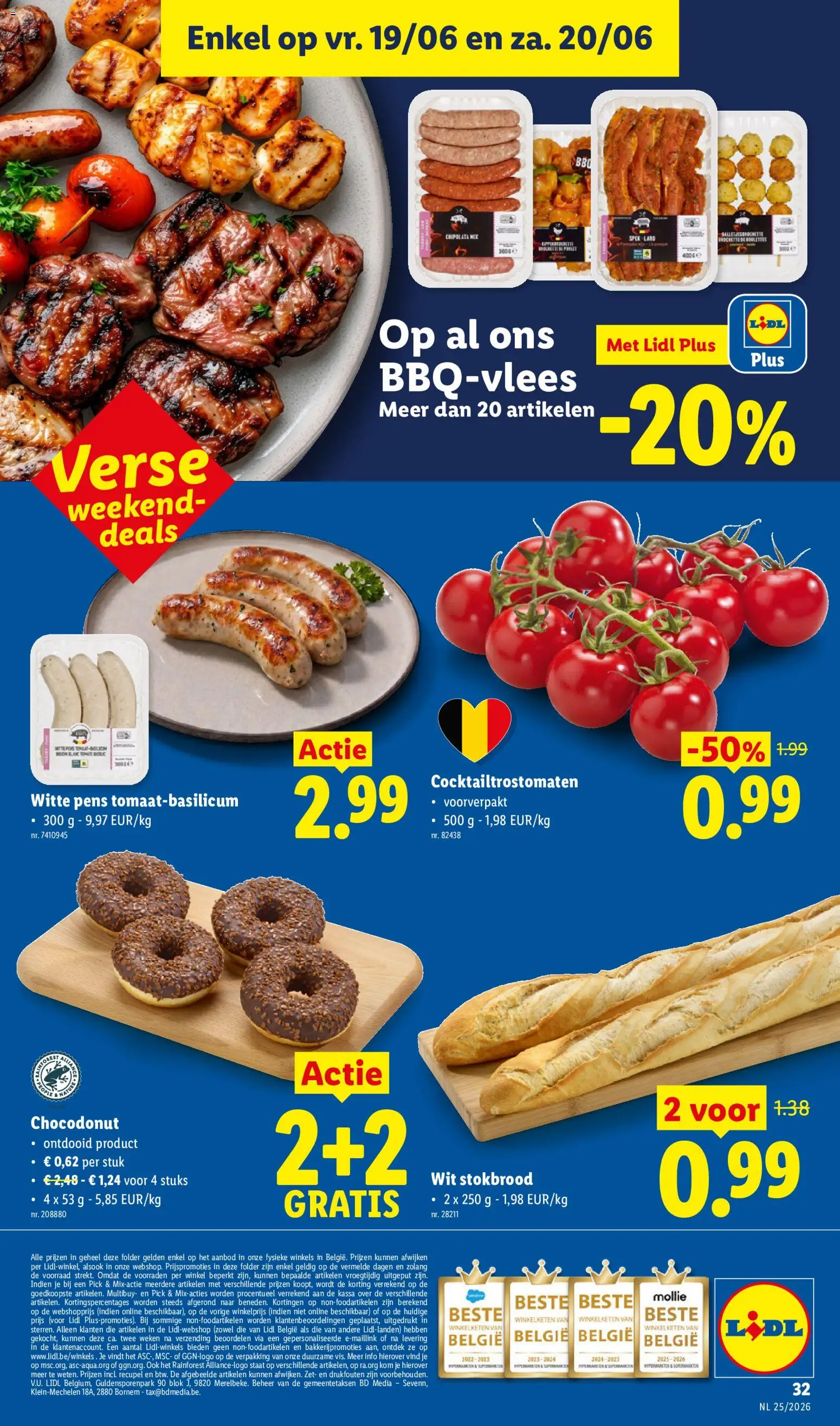 {H1} | Pagina: 32 | Producten: Baguette, Chipolata, Stokbrood, Kom