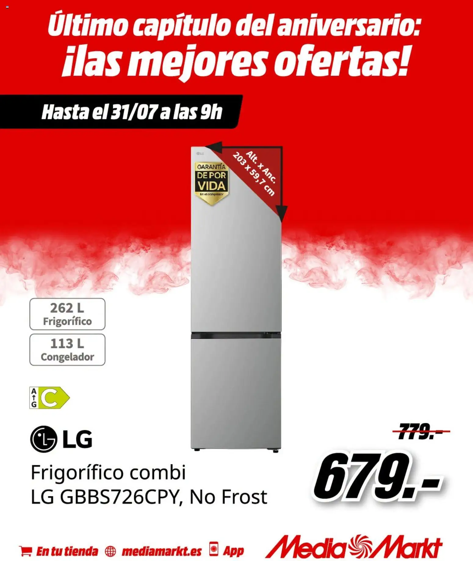 Media Markt folleto │ válido desde el 24/07/2026 | Página: 2 | Productos: Congelador, Combi