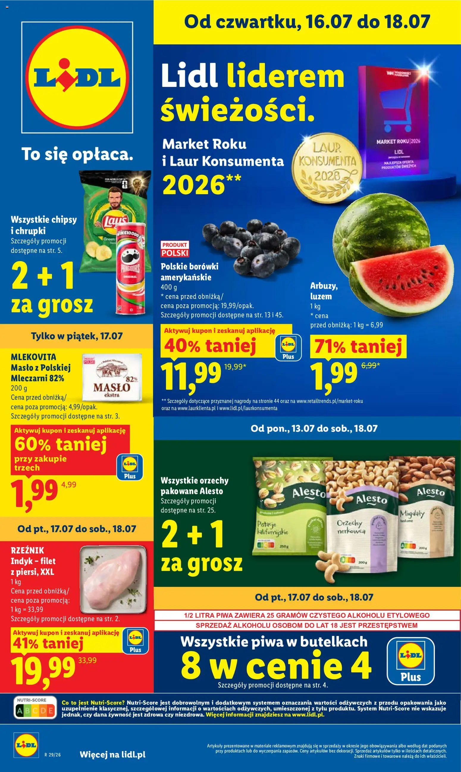 LIDL gazetka 16.07.2026 - 18.07.2026 catalogue cover
