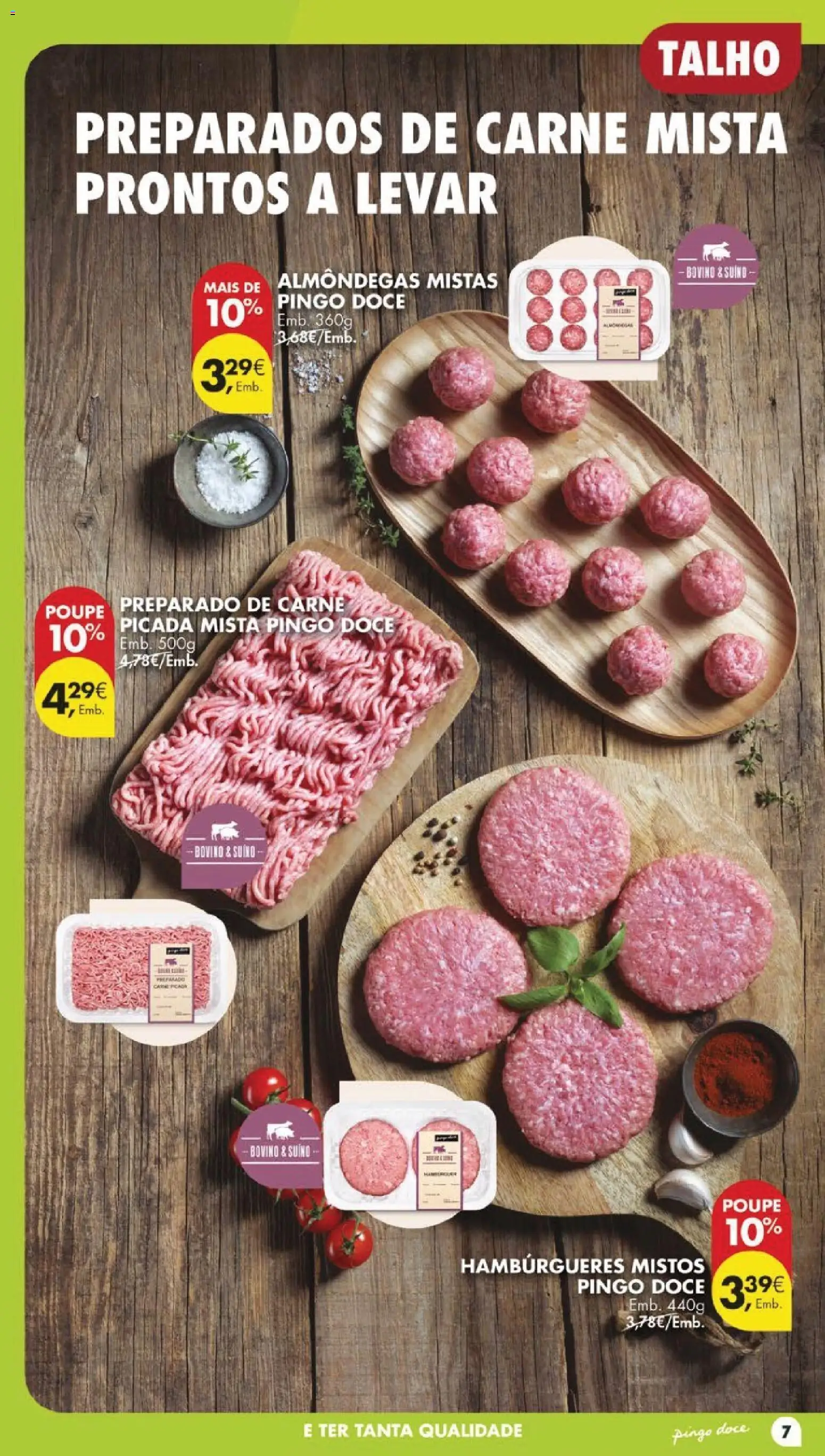 Pingo Doce folheto │ válido de 19.05.2026 | Página: 7 | Produtos: Carne picada, Carne