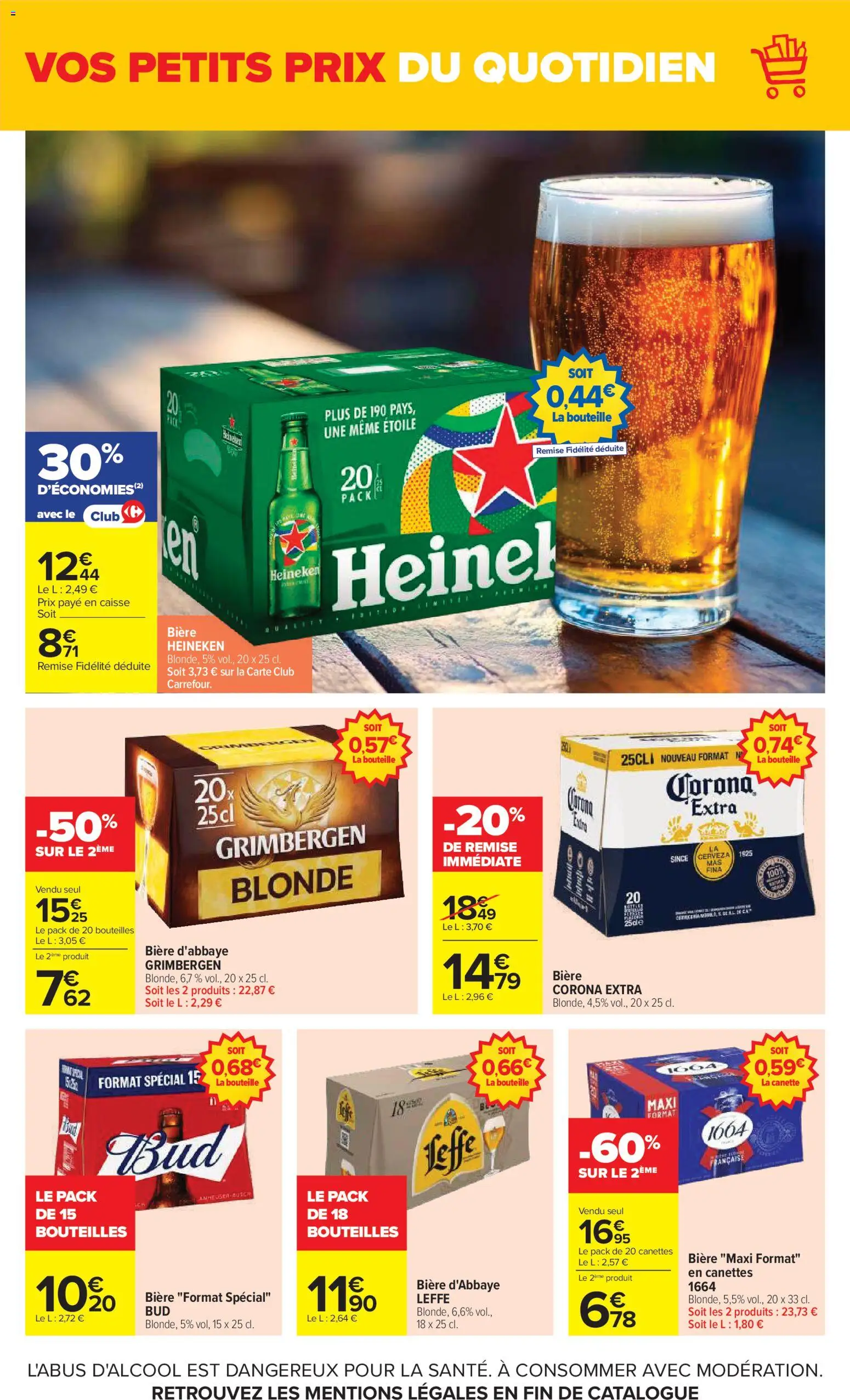 {H1} | Page: 21 | Produits: Bière, Heineken, Corona extra