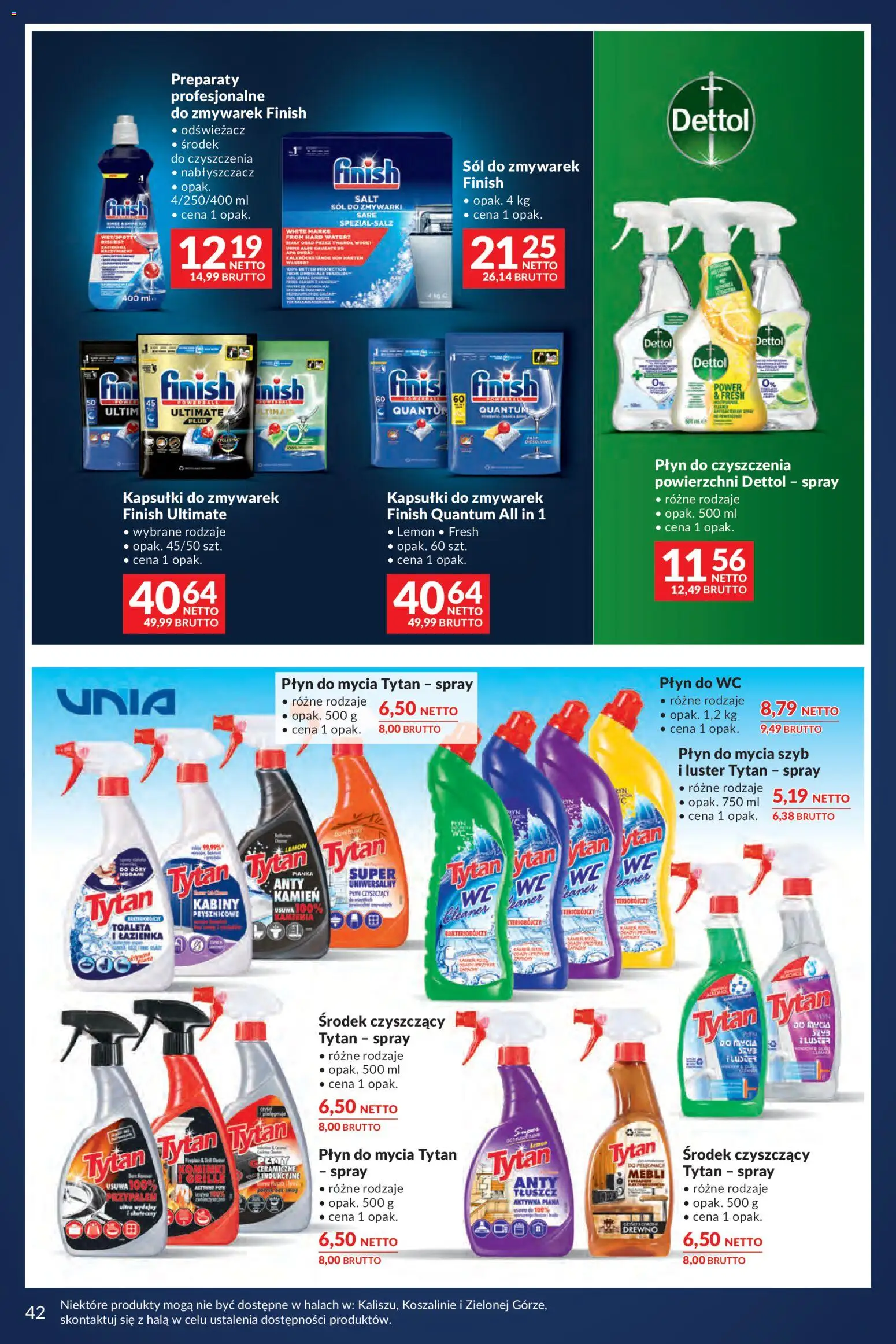 Makro gazetka - Lato pełne inspiracji od 04.08.2026 | Strona: 33 | Produkty: Sól do zmywarek, Cleaner, Toaleta, Sól do zmywarki