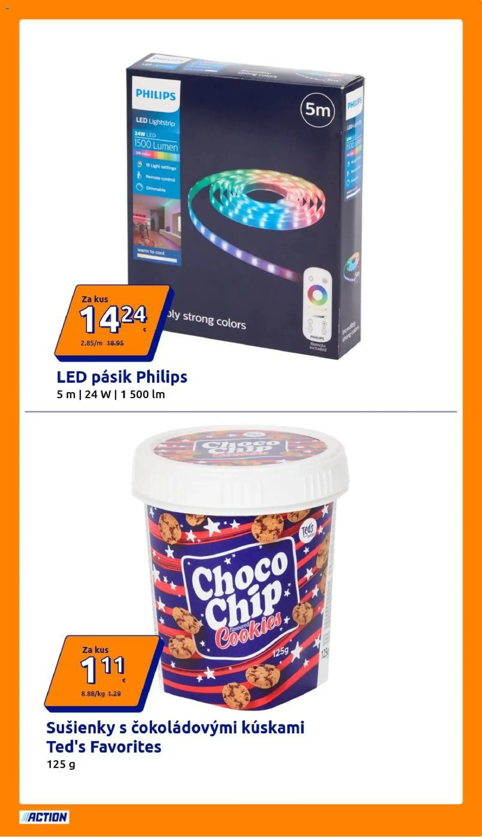 Nové Action akcie – leták je platný od 29.07.2026 | Strana: 27 | Produkty: Led pásik, Led