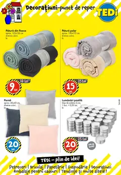 Ofertele TEDi valabile de la 14.05.2026 | Pagină: 17 | Produse: Pernă, Pătură