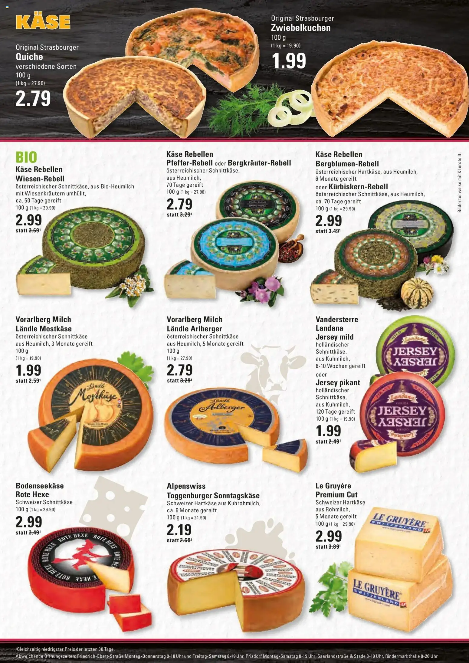 Marktkauf Prospekt Prisdorf (ab 05.10.2026) » Angebote online | Seite: 7 | Produkte: Milch, Käse, Bilder, Uhr
