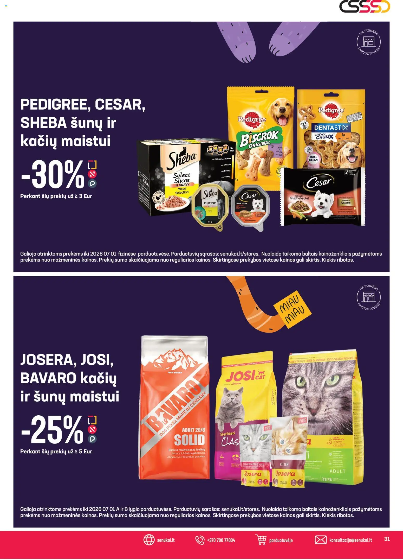 Senukai akcijos nuo 03.06.2026 | Puslapis: 31