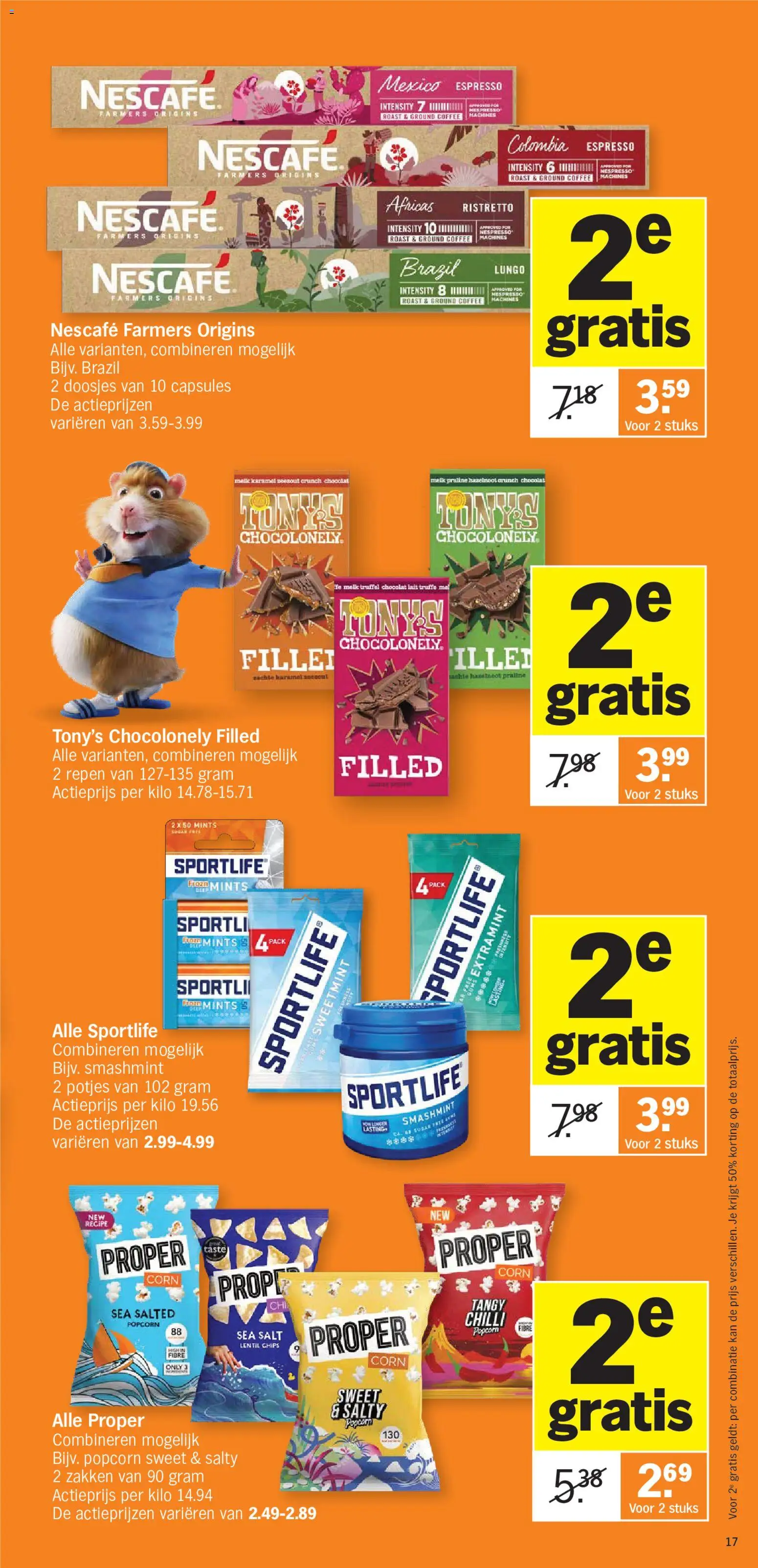 {H1} | Pagina: 17 | Producten: Chips, Nescafe, Fehér kolbász, Kan