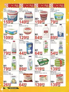 11.06.2026 tarihinden itibaren geçerli olan Özkuruşlar kataloğu önizlemesi | Sayfa: 4 | Ürünler: Kefir, Süt, Peynir, Yoğurt