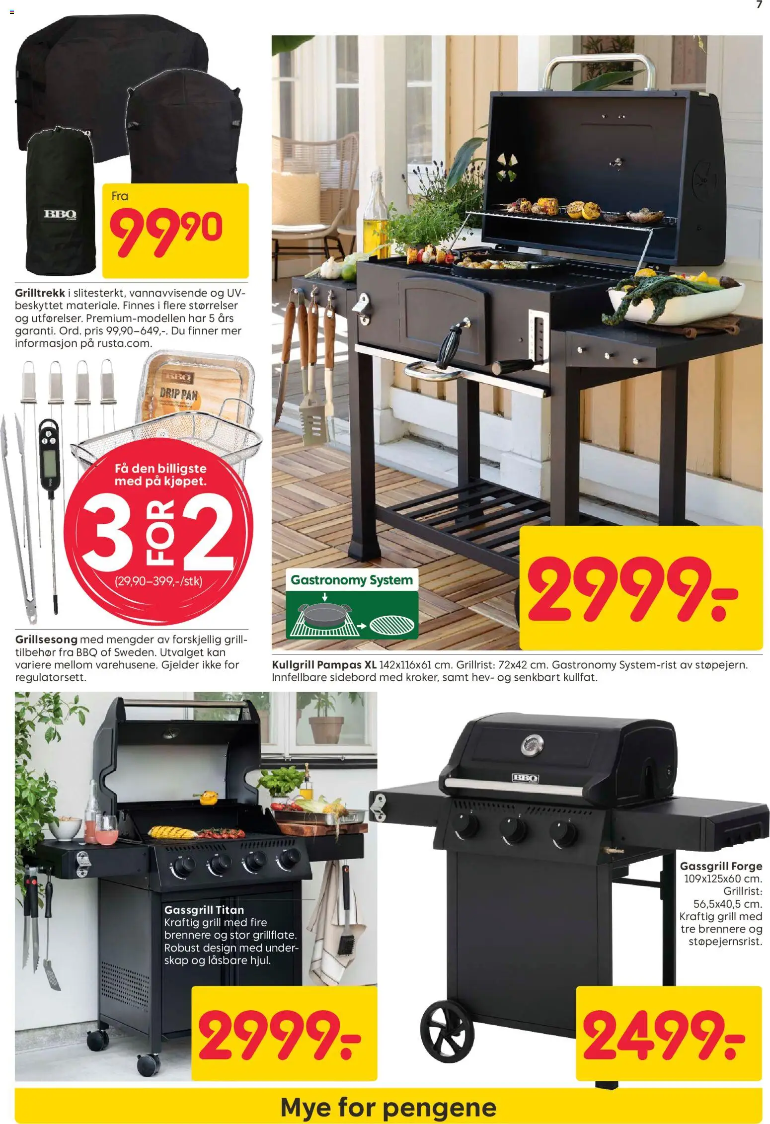 {H1} | Side: 7 | Produkter: Grill, Sidebord
