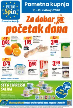 Eurospin Katalog - Pregled kataloga iz trgovine Eurospin, vrijedi od 13.05.2026