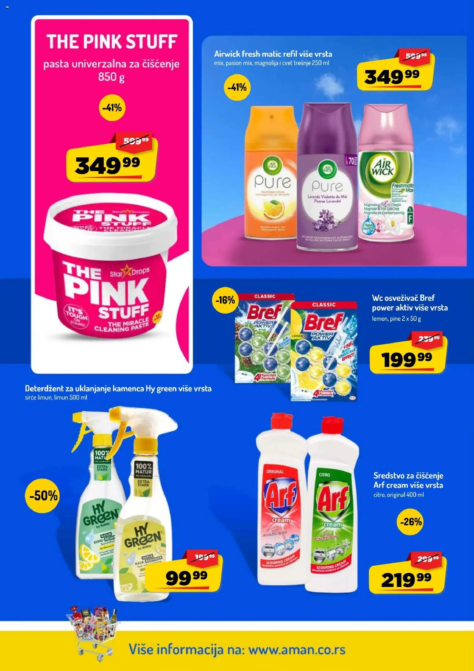 Aman katalog - važi od 28.09.2026 | Strana: 40 | Proizvode: Deterdžent, Bref, Wc, Sredstvo za čišćenje