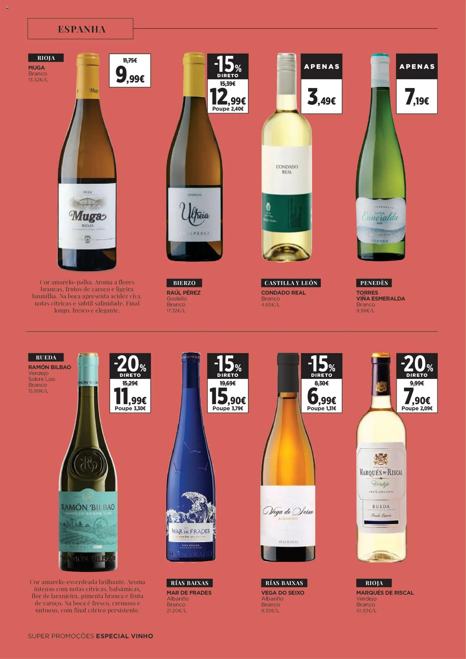 El Corte Ingles folheto Vinho │ válido de 18/09/2026 | Página: 32 | Produtos: Flores, Pimenta, Vinho, Peixe