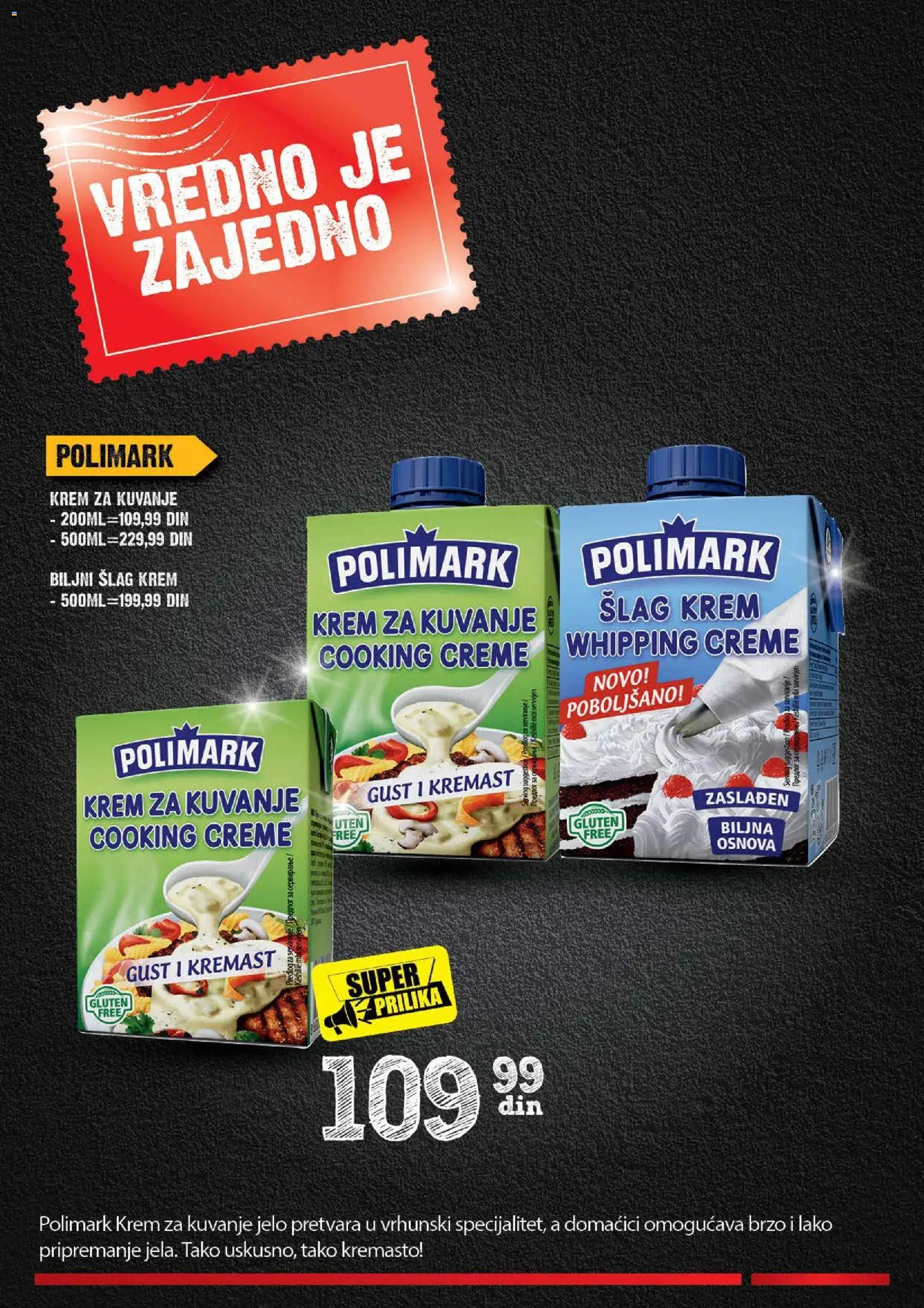 Idea katalog - važi od 26.10.2026 | Strana: 6 | Proizvode: Šlag, Šlag krem, Krem