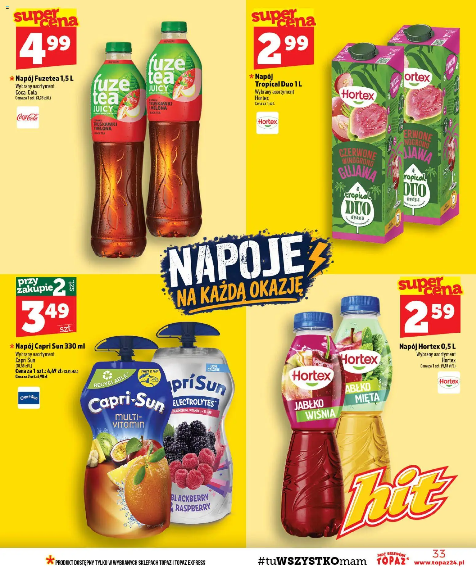 Topaz gazetka od 01.10.2026 | Strona: 33