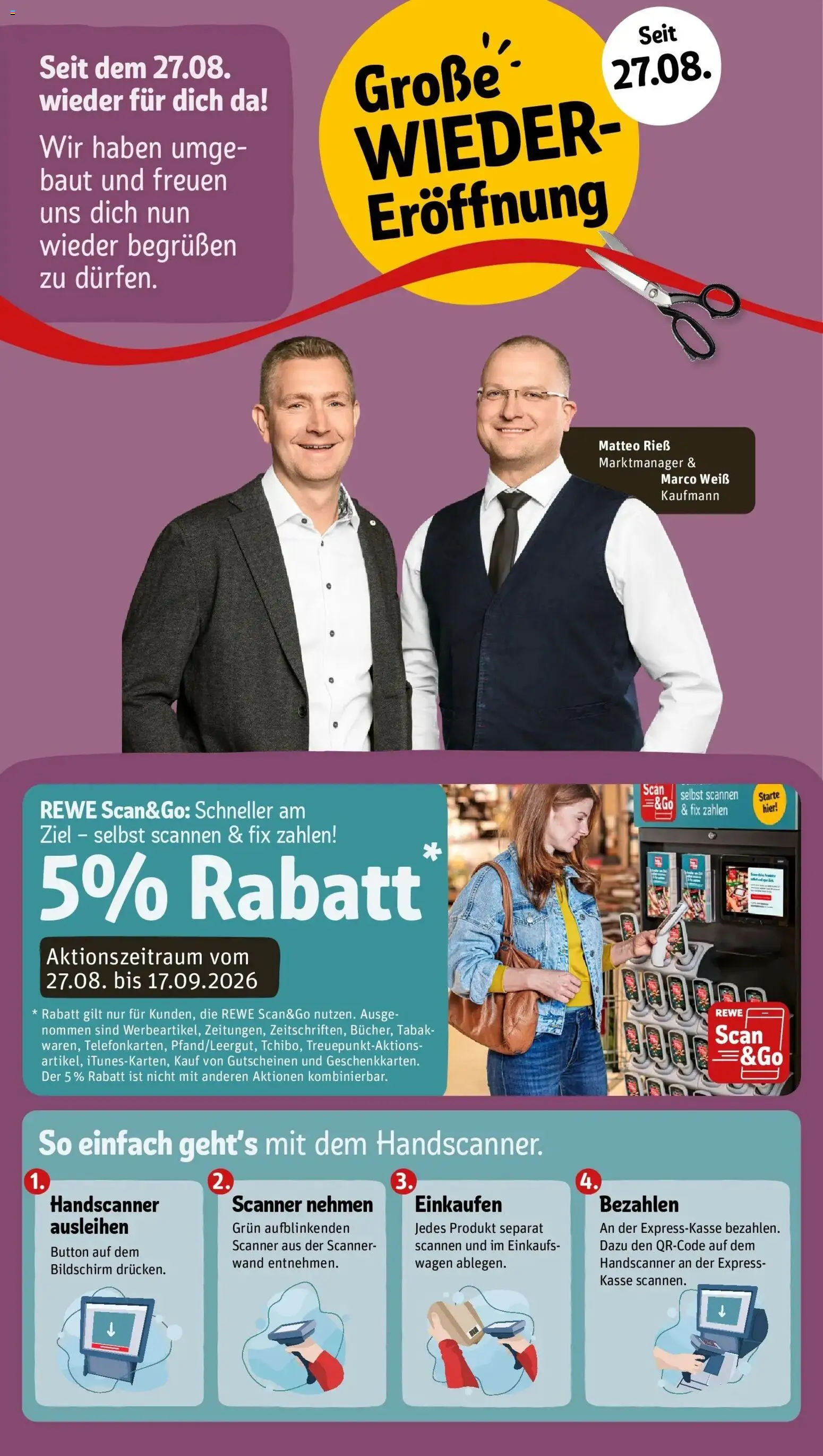 REWE Prospekt ab 31.08.2026 zum Blättern » Angebote | Seite: 29 | Produkte: Bildschirm