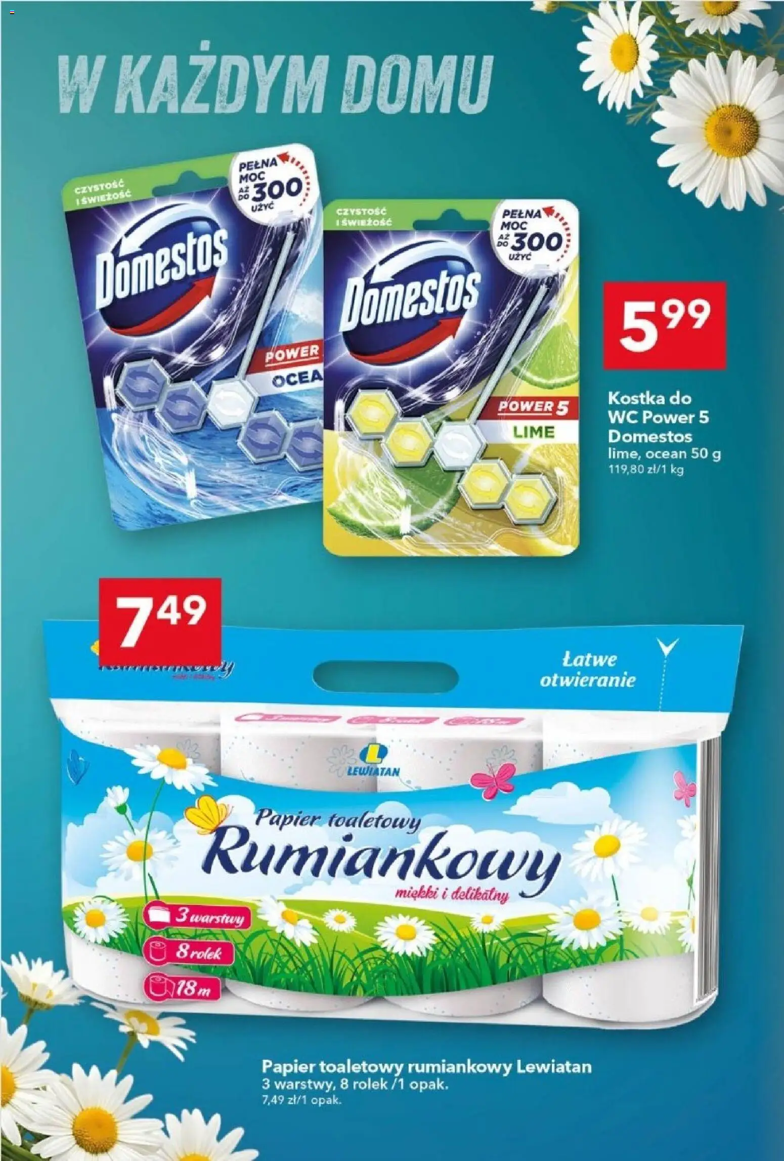 Lewiatan gazetka od 02.07.2026 | Strona: 12 | Produkty: Papier toaletowy, Domestos