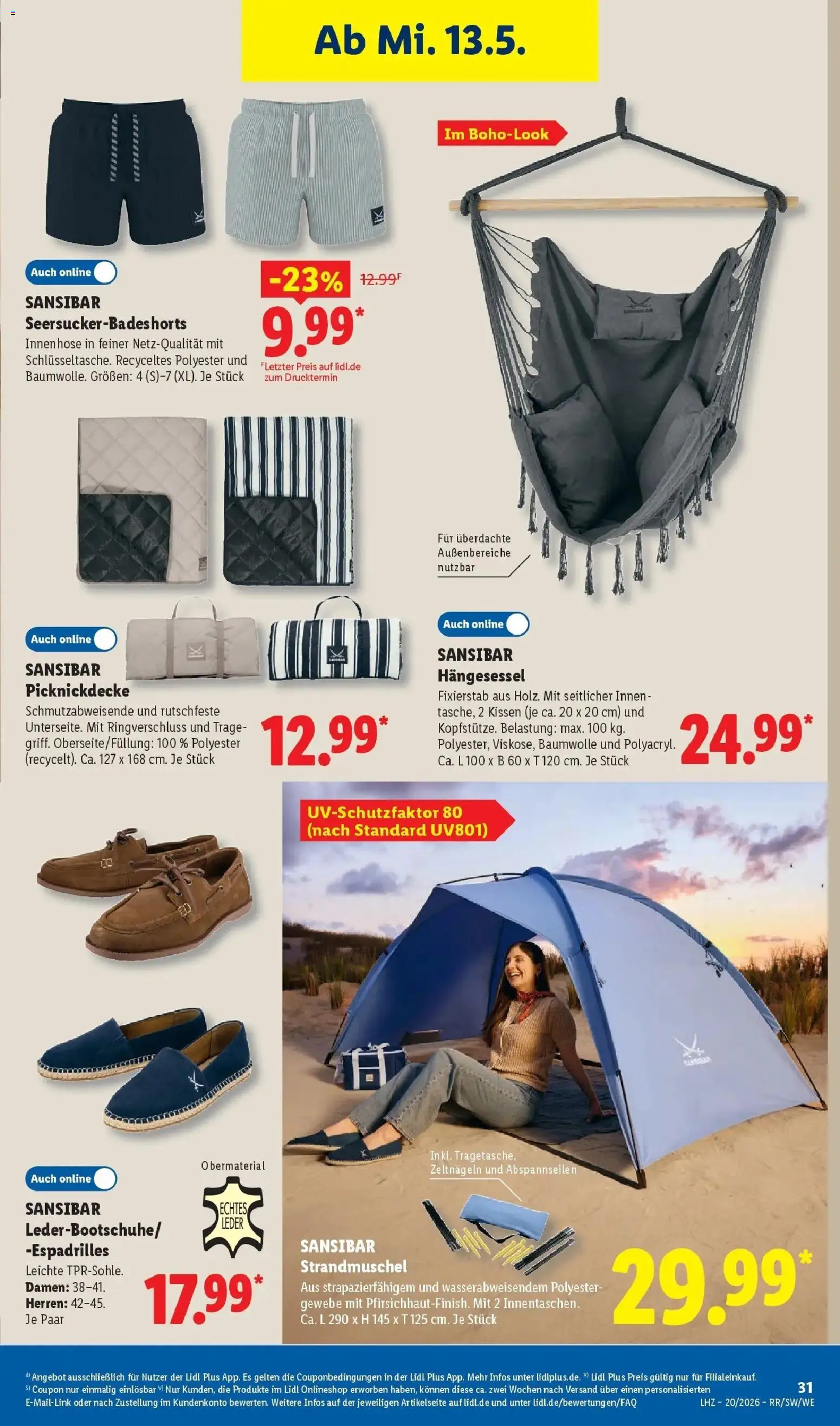 Lidl Prospekt Zülpich – gültig ab 11.05.2026 | Seite: 55 | Produkte: Kissen, Espadrilles