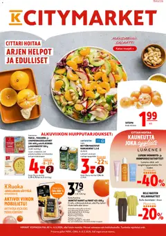 K-Citymarket-mainoslehti voimassa 04.05.2026 alkaen