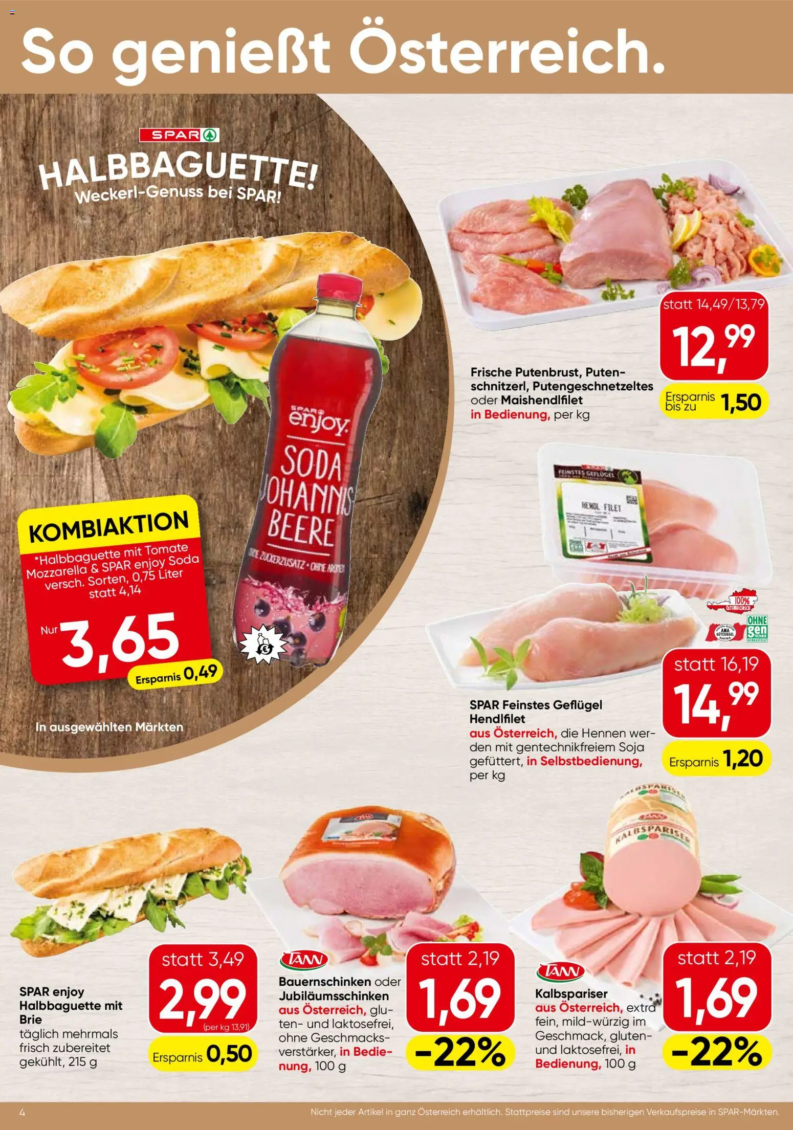 Spar Flugblatt gültig ab 15.10.2026 | Seite: 4