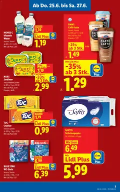 Lidl - Flugblatt ab 25.06.2026 gültig | Seite: 3 | Produkte: Zitrone, Limette