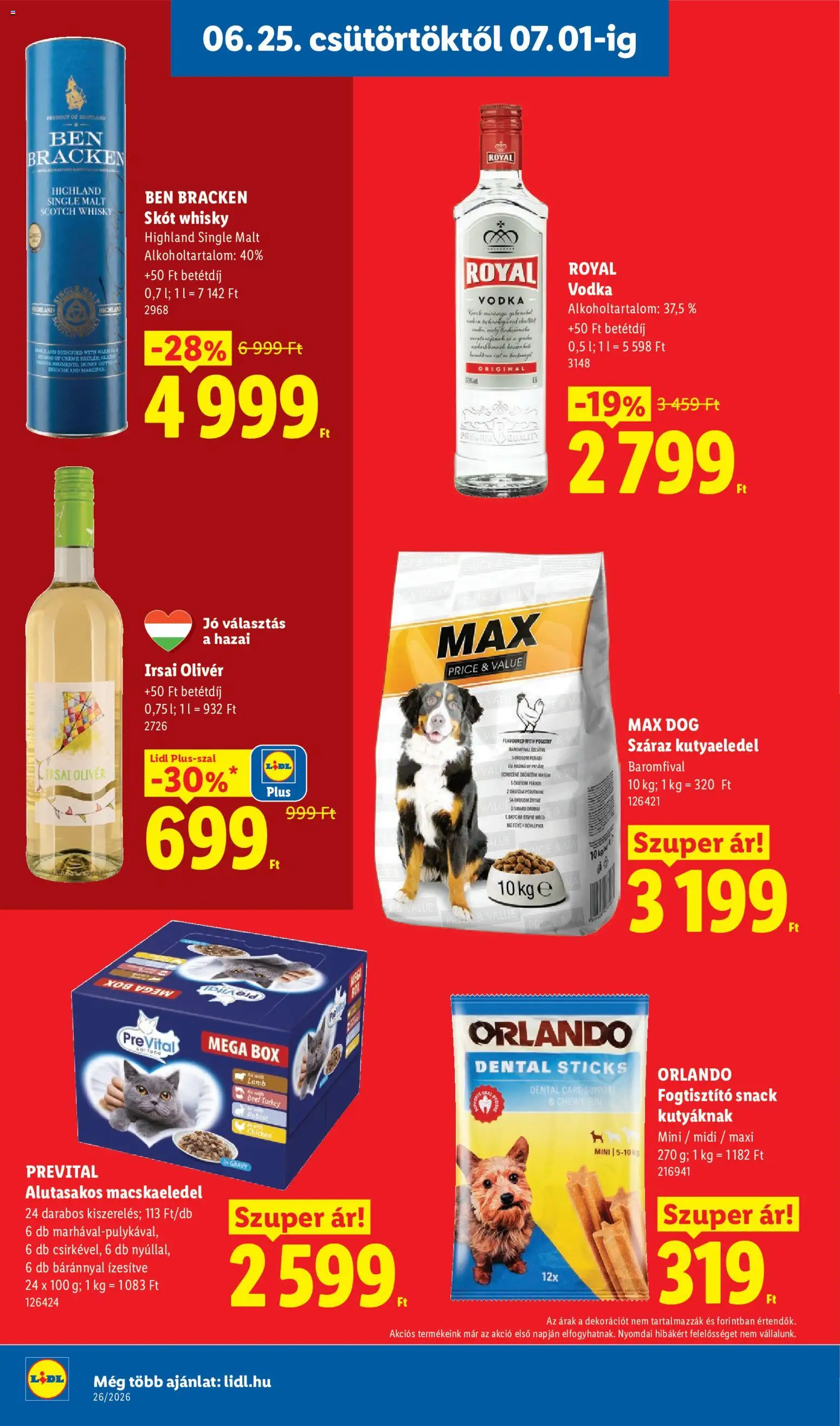 Lidl akciós ujság - amely érvényes a következő dátumtól: 25.06.2026 | Oldal: 14