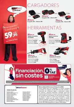 Vista previa BricoCentro folleto válido desde el 23.03.2026 | Página: 24 | Productos: Disco, Peso, Batería
