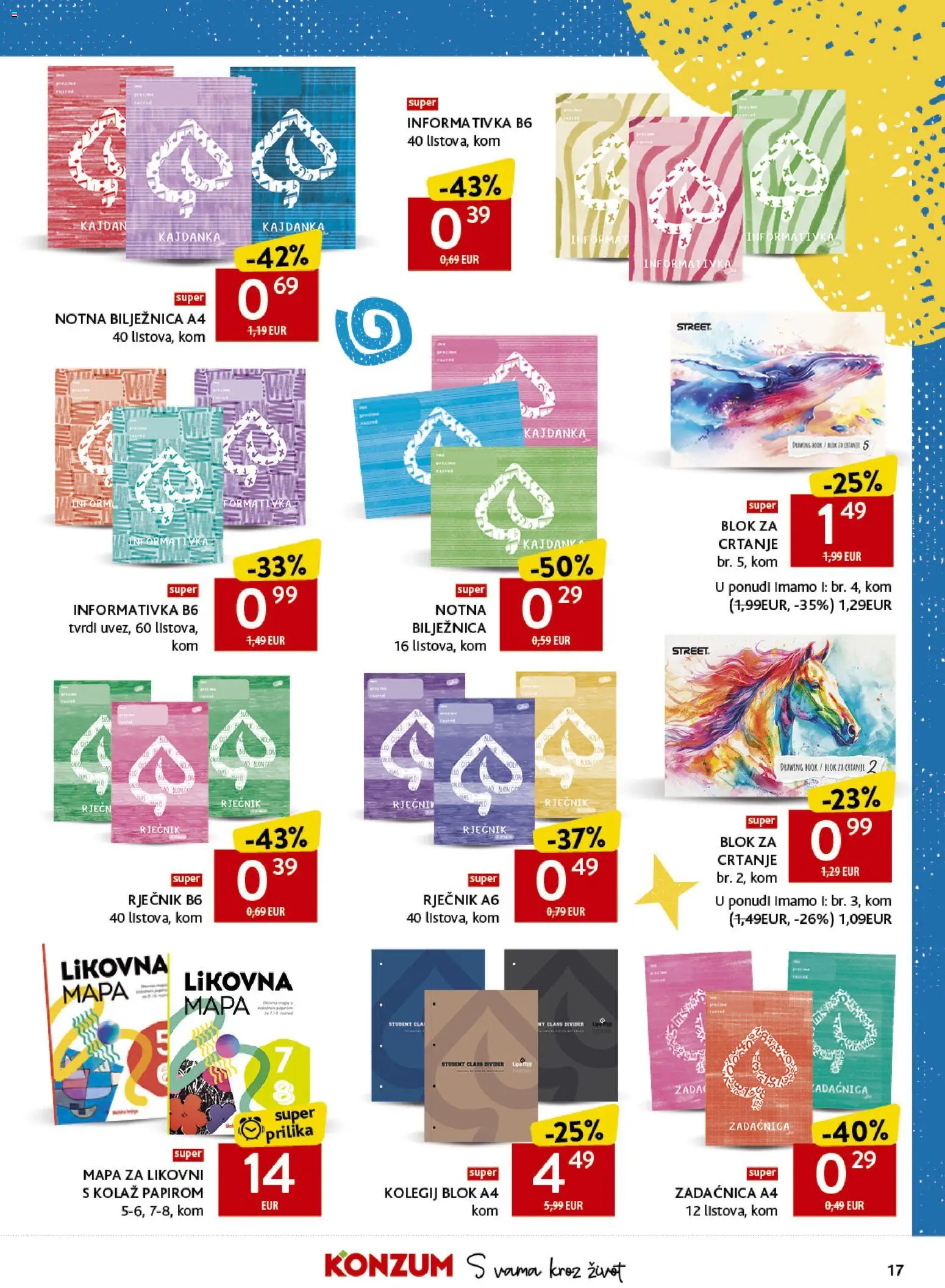 Konzum HR akciós ujság - amely érvényes a következő dátumtól: 2026.08.17. | Oldal: 17
