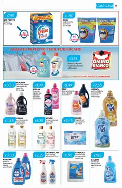 Anteprima del volantino Sirene Blu volantino valido a partire dal 03.06.2026 | Pagina: 17 | Prodotti: Anticalcare, Sgrassatore, Asciugatrice, Profumo