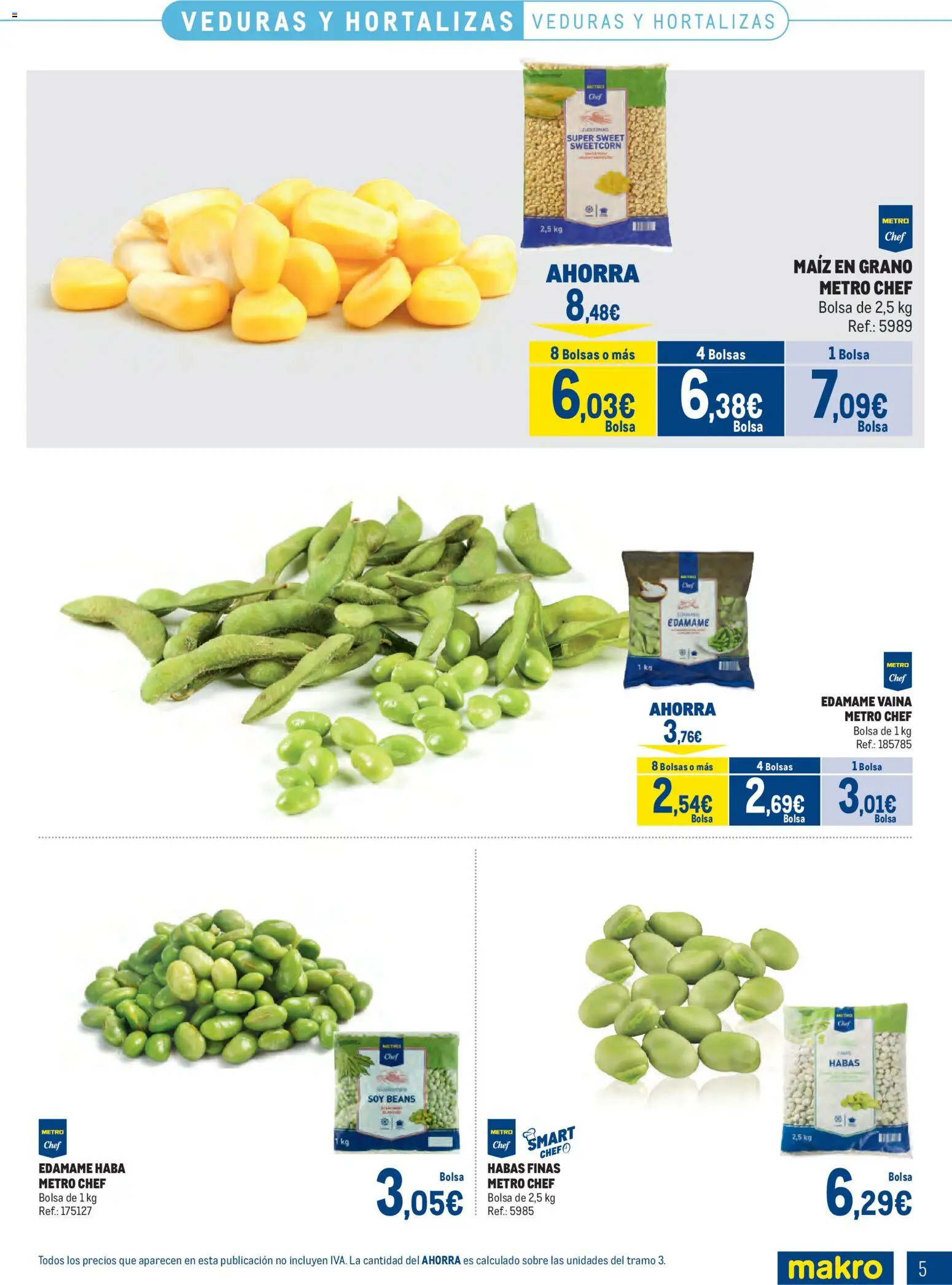 Makro Congelados Sur │ válido desde el 04.05.2026 | Página: 5 | Productos: Bolsa
