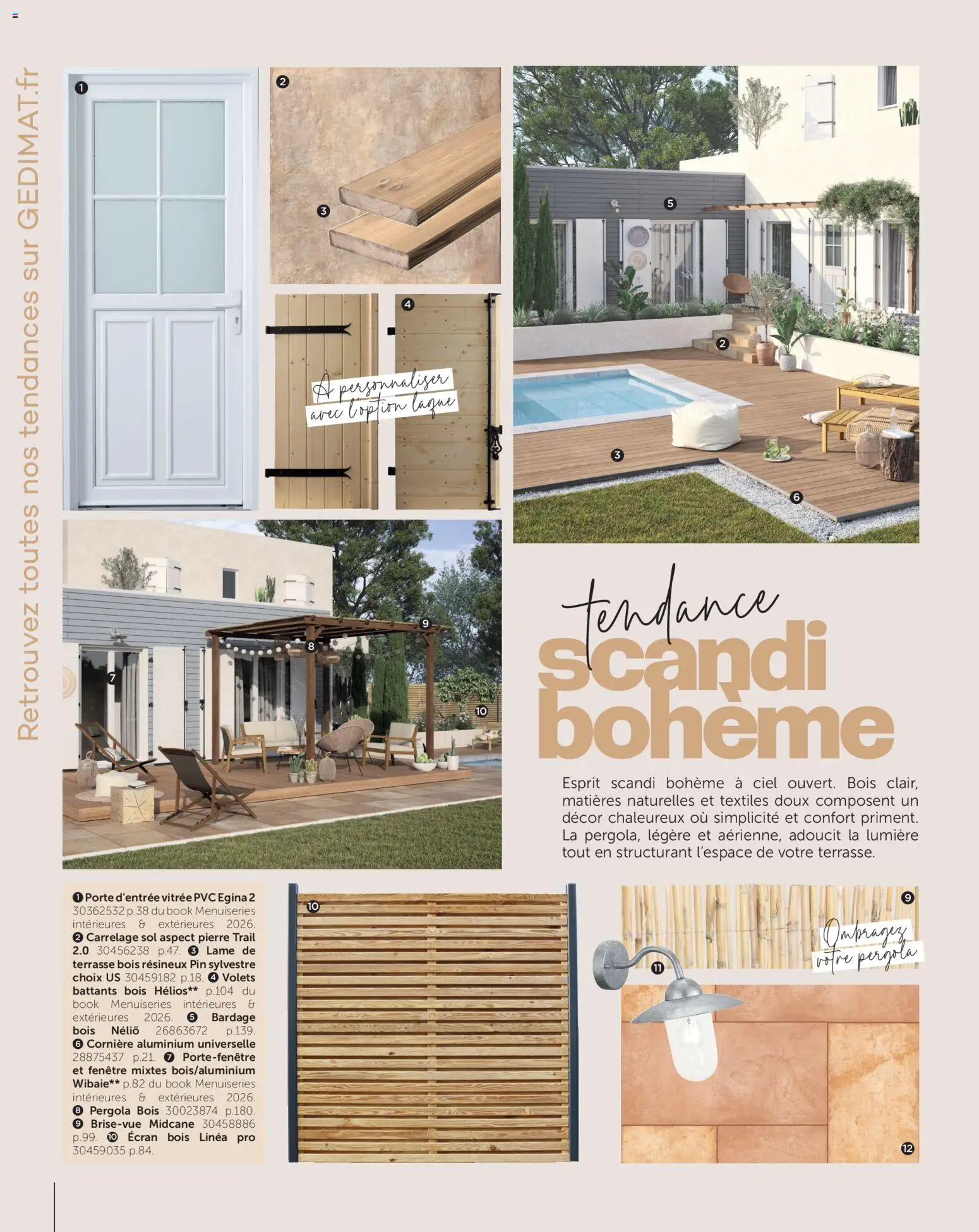 {H1} | Page: 8 | Produits: Porte, Pergola, Laque